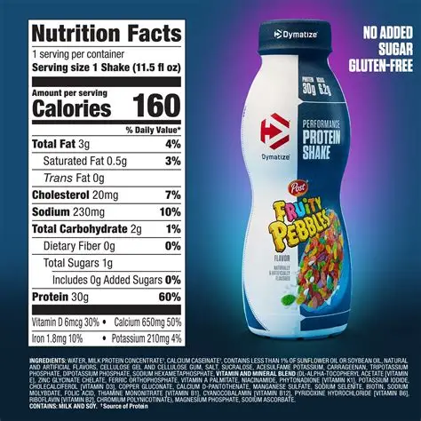 DYMATIZE PROTEIN SHAKE (CAJA 12PZ) - Imagen 2